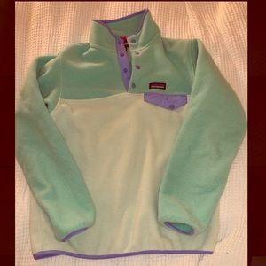 Patagonia Synchilla Snap T Lite Distilled Green S